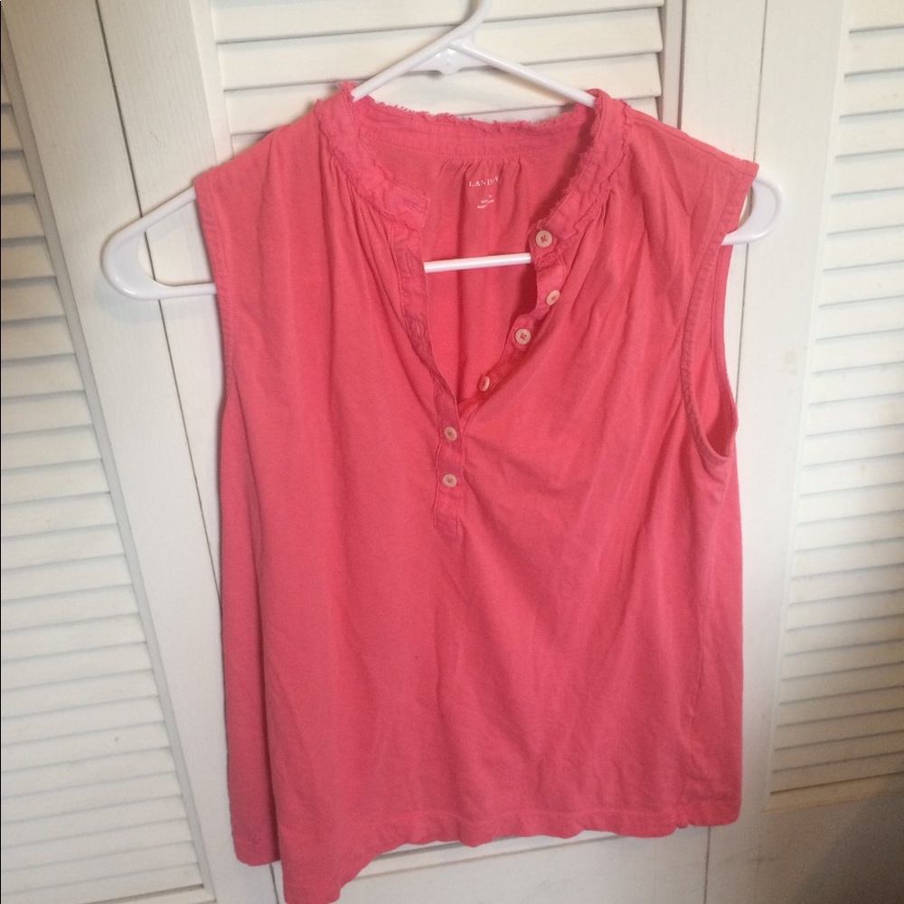 Lands End Sleeveless Top